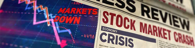 crollo del mercato azionario